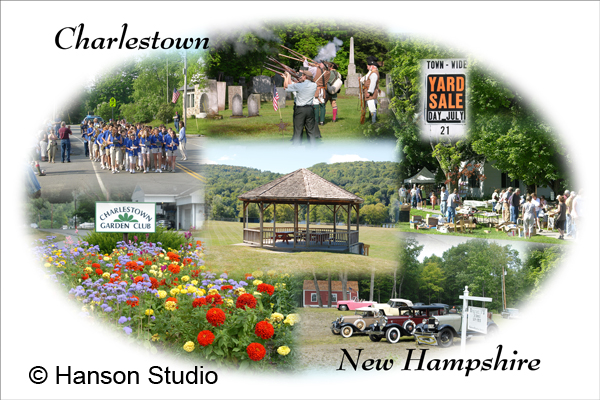 Charlestown, NH - Collage #3 (Yard sale)